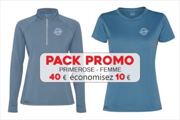 Pack Promo T-shirt + Sweat Storm Blue Femme | PRIMEROSE