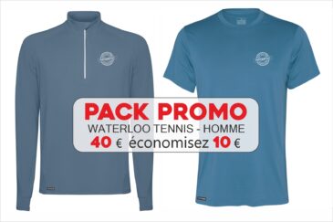 Pack Promo T-shirt + Sweat Storm Blue Homme | WATERLOO TENNIS
